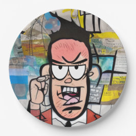 気難しい人 ペーパープレート