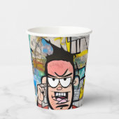 気難しい人 紙コップ (左)