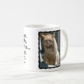 気難しい子猫、無愛想な子猫、grrのgrrのgrr コーヒーマグカップ (正面右)