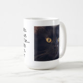 気難しい子猫、無愛想な子猫、grrのgrrのgrr (2) コーヒーマグカップ (正面右)