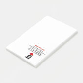 気難しい猫のクリスマスの後それノート ポストイット (アングル)