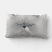 気難しい猫の邪悪な祖父 ランバークッション (裏面)