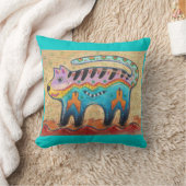 気難しい猫 クッション (ブランケット)