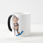 気難しい猿のマグ モーフィングマグカップ (正面左)