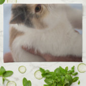 気難しい顔猫 キッチンタオル (折り畳み)