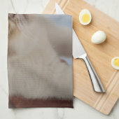 気難しい顔猫 キッチンタオル (四つ折り)