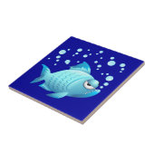 気難しい魚の漫画 タイル (側面)