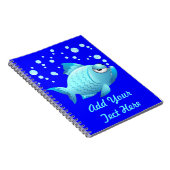 気難しい魚の漫画 ノートブック (右側)