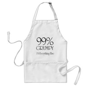気難しい99% スタンダードエプロン