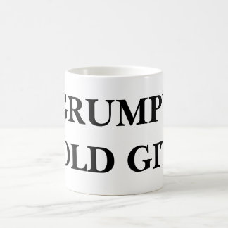 気難しく古いGITのマグ コーヒーマグカップ