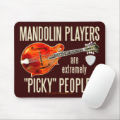 気難しなMandolinists マウスパッド (マウス)