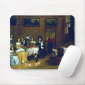 気高い家族の食事 マウスパッド (マウス)