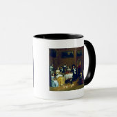 気高い家族の食事 マグカップ (正面右)