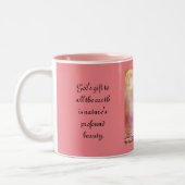 気高い白鳥 ツートーンマグカップ (左)