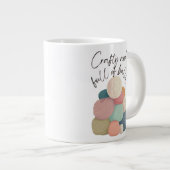 気高くボール満載 |専門マグカップ ジャンボコーヒーマグカップ (正面右)