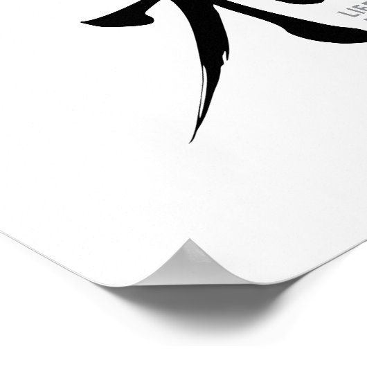 気 - 気 漢字 ポスター (角)