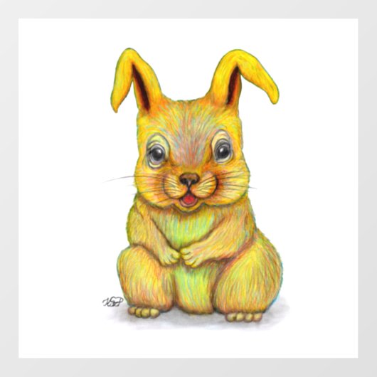 水うさぎ ウィンドウサイン (シート)