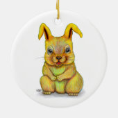 水うさぎ セラミックオーナメント (裏面)