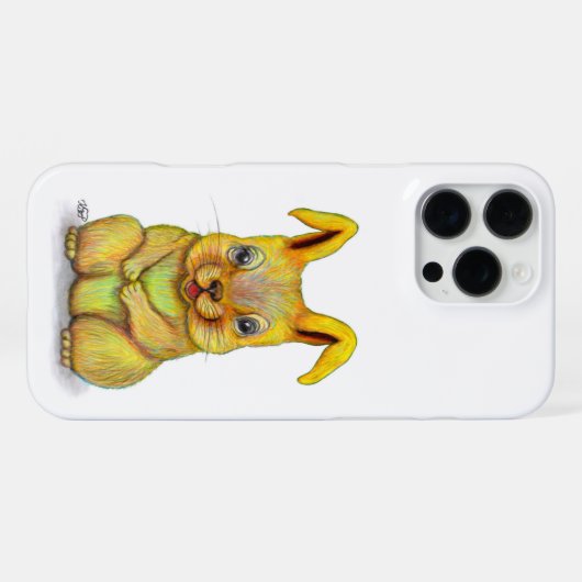 水うさぎ iPhoneケース (裏面横)