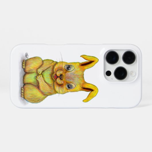 水うさぎ iPhoneケース (裏面横)