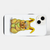 水うさぎ iPhoneケース (裏面横)