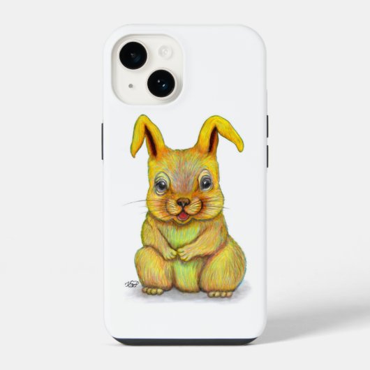 水うさぎ iPhoneケース (裏面)