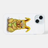水うさぎ iPhone 15ケース (裏面横)