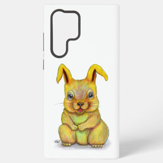 水うさぎ SAMSUNG GALAXYケース (裏面)