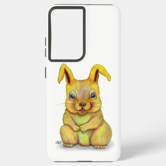 水うさぎ SAMSUNG GALAXYケース (裏面)