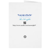 水おもしろいを試す女性 (裏面)