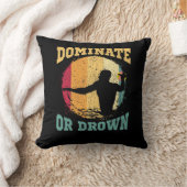 水おもしろいポロ引用文ウォータースポーツラバー クッション (ブランケット)