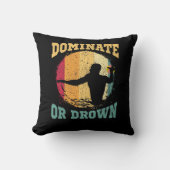 水おもしろいポロ引用文ウォータースポーツラバー クッション (正面)