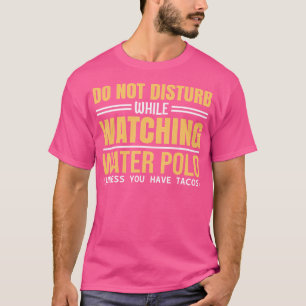 水おもしろいポロ恋人アイディア最高のおもしろい水ポロ Tシャツ