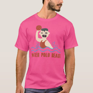 水おもしろいポロ選手ギフトビーストのために私 Tシャツ