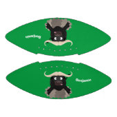 水おもしろいランニング牛マンガ アメリカンフットボール (パネル)