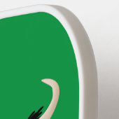 水おもしろいランニング牛マンガ ピックルボールラケット (左詳細)