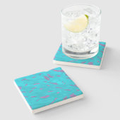 水おもしろい石コースター ストーンコースター (横)