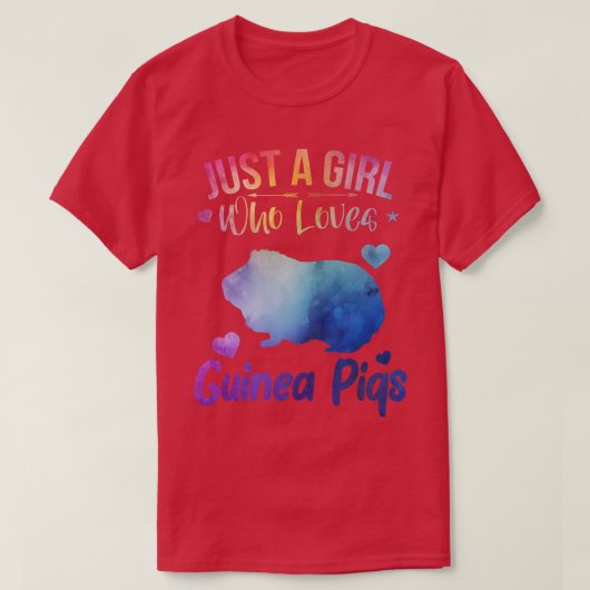 水おもしろい色の海の海Gを愛する女の子 Tシャツ (デザイン正面)