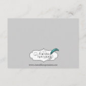 水および灰色バンドヒトデの調節 エンクロージャーカード (裏面)