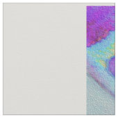 水および紫色のキリンのキルトの上 ファブリック (クローズアップ)