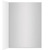 水および銀の花のテーブル数カード (内側 (右))