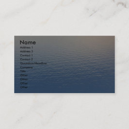 水および風 名刺