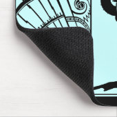 水および黄色の海岸Deco マウスパッド (コーナー)