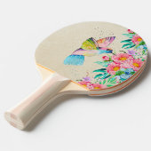 水お洒落彩蜂蜜 卓球ラケット (正面アングル)
