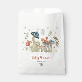 水お洒落色きのこ赤ちゃんシャワー フェイバーバッグ (正面)