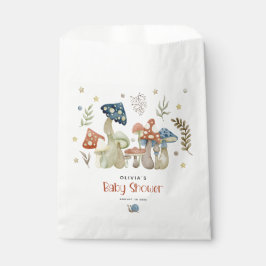 水お洒落色きのこ赤ちゃんシャワー フェイバーバッグ