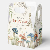 水お洒落色きのこ赤ちゃんシャワー フェイバーボックス (オープン)