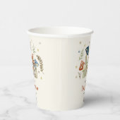 水お洒落色きのこ赤ちゃんシャワー 紙コップ (右)