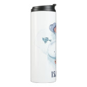 水お洒落色の鯨魚 タンブラー (回転左)