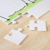 水お洒落色の鳥3 ジグソーパズル (側面)